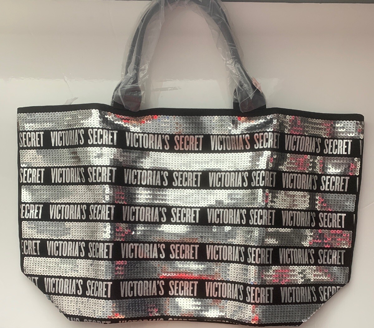 Sac Fourre-tout Victoria’s Secret – Édition Limitée 2017 – Beige, Or, Rose – Neuf Avec étiquettes