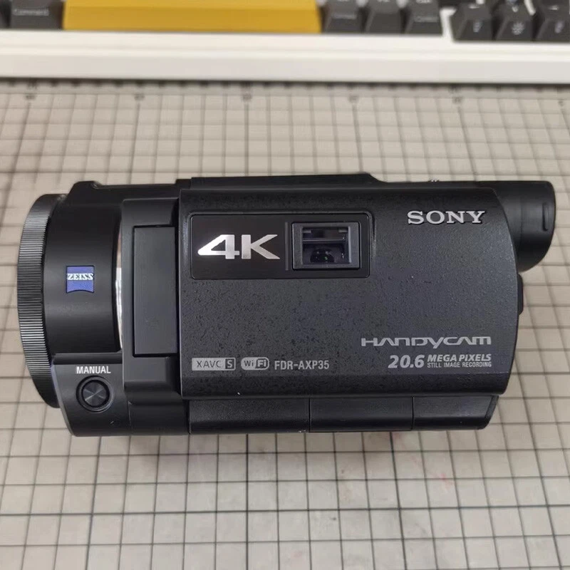 SONY FDR-AXP35 4K Video Camera Handycam 10x Optical Black | eBay