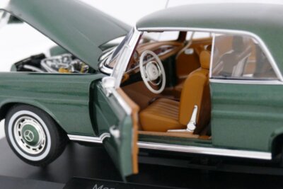 Mercedes-Benz 250 SE Coupe 1969 Greenmet. Norev 183764 1 18 for
