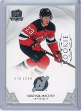 2020-21 UD The Cup Mikhail Maltsev Rookie /249 - New Jersey Devils