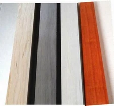 3/4" x 2" x 16" - 4 ea Padauk WALNUT Maple CHERRY DIY Wood Cutting Boards