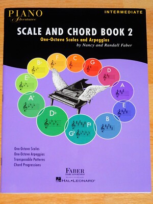 Piano Adventures - Scale and Chord Book 2 - One-Octave Scales and Arpeggios