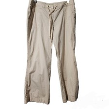 J. Jill Cropped Wide Leg plants Size 14 Petite Ivory