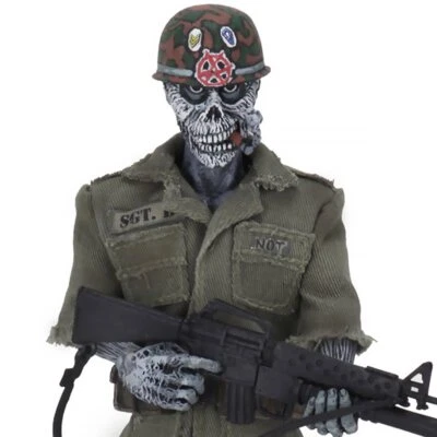 NECA S.O.D. SGT D 8 INCH CLOTHED ACTION FIGURE STORMTROOPERS OF DEATH (ANTHRAX)