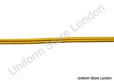 Braid Russia Soutache Silk Rayon Gold  4 mm Rank Lace Trim Sold by Meter R1588