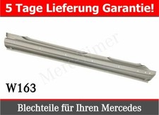 Mercedes W163 M-Klasse ML 98-05 Schweller Reparaturblech Links Fahrerseite