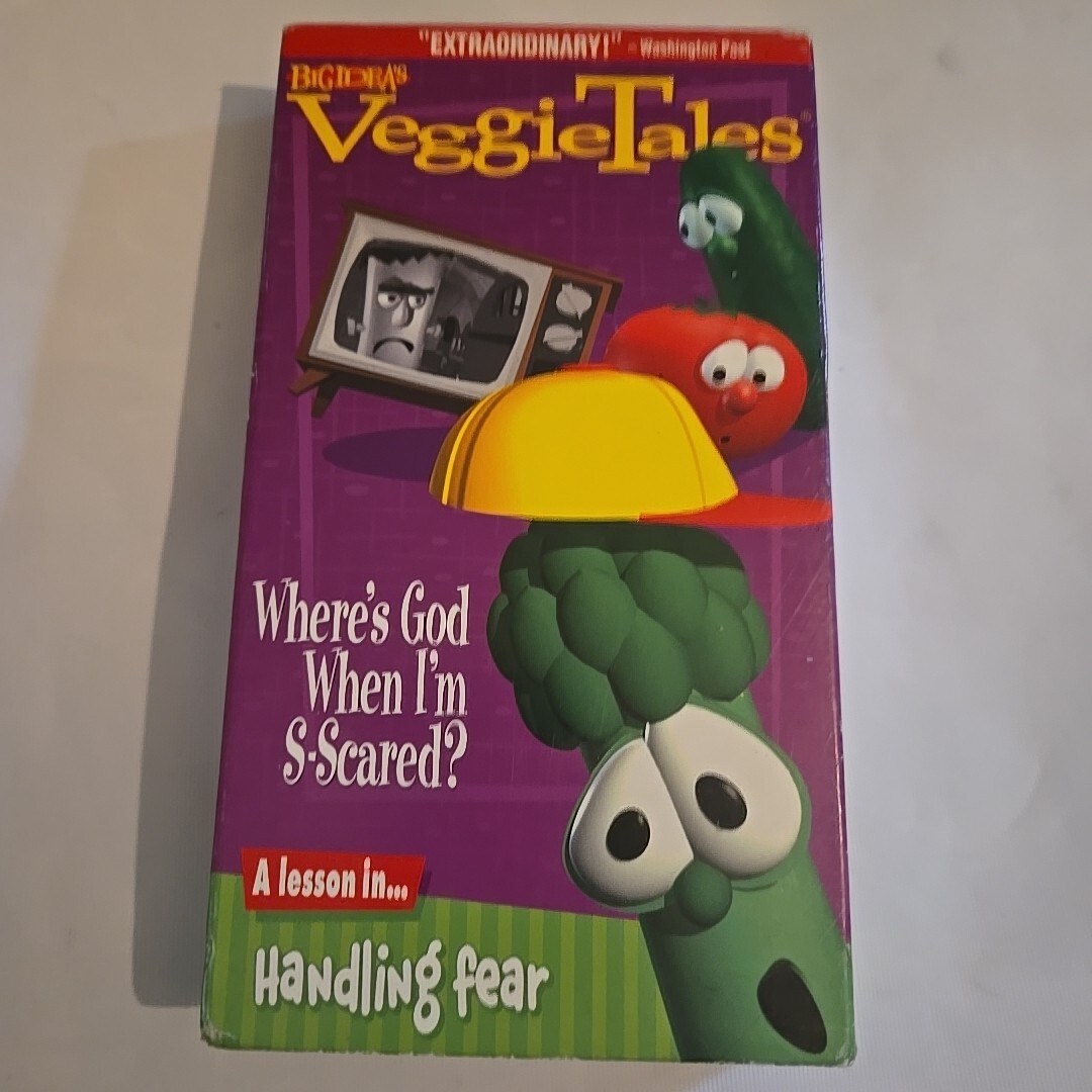VeggieTales - Wheres God When Im S-Scared (VHS, 1998) 45986021243