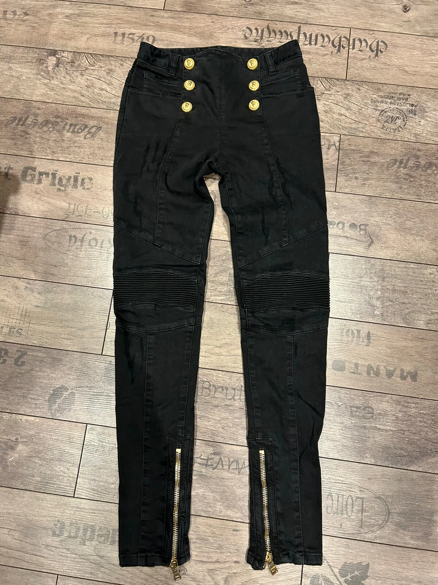 Balmain sales black pants