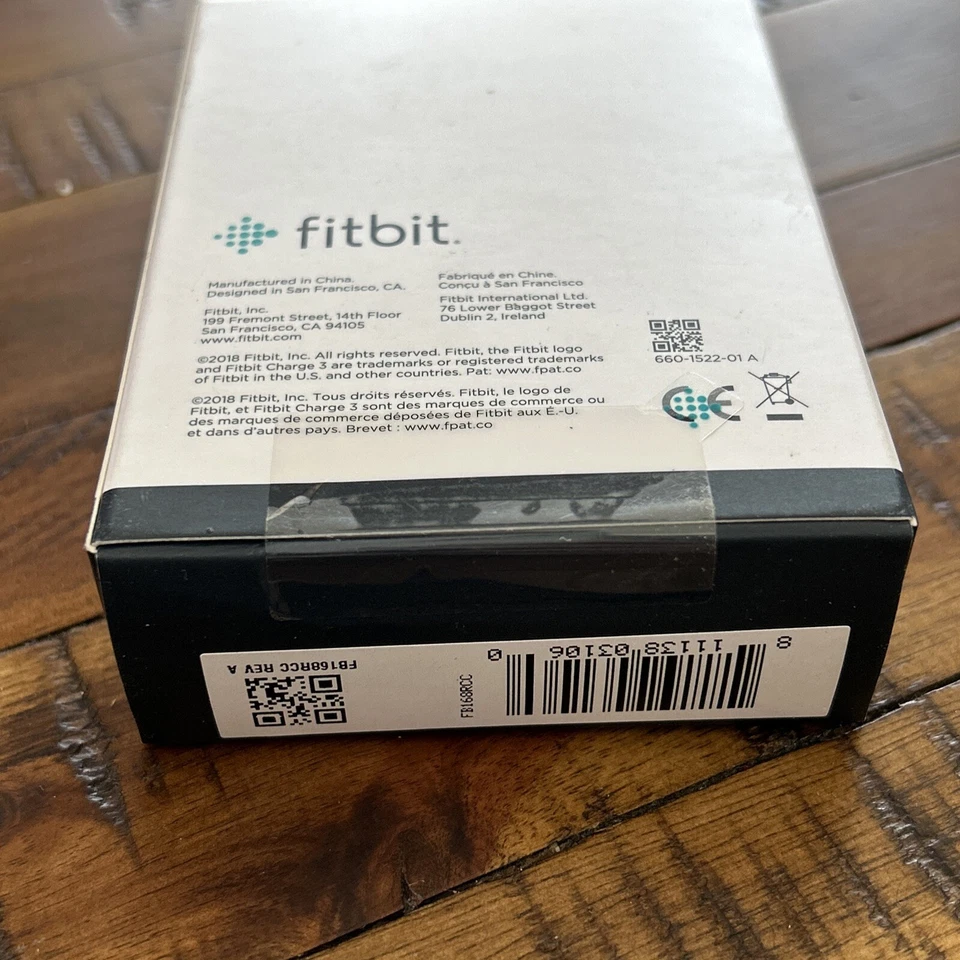 Cable de carga Fitbit Charge 3 original negro cable de alimentación genuino NUEVO sellado Foto 3 de 4