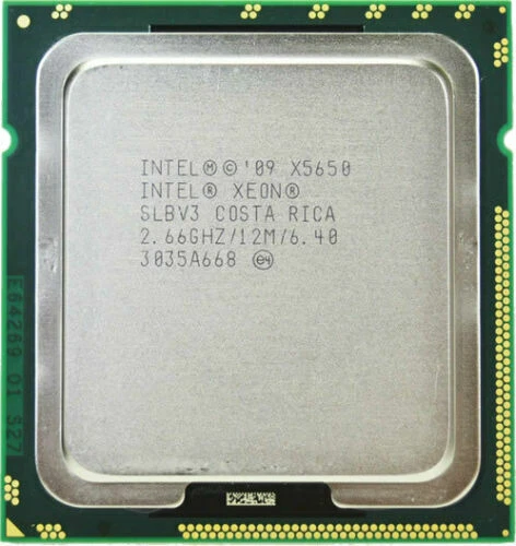 Intel Xeon X5650 SLBV3 Six Core 2.66GHz 12M Socket LGA1366