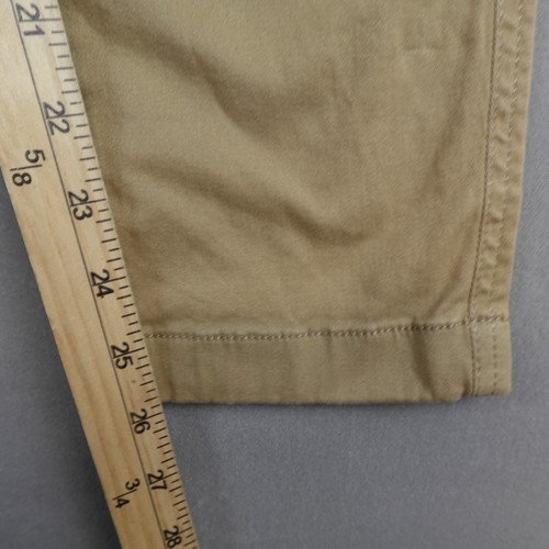 Abercrombie Kids Khaki Pants Slim 11/12 Beige Tan School Casual Preppy Chino - Picture 9 of 10