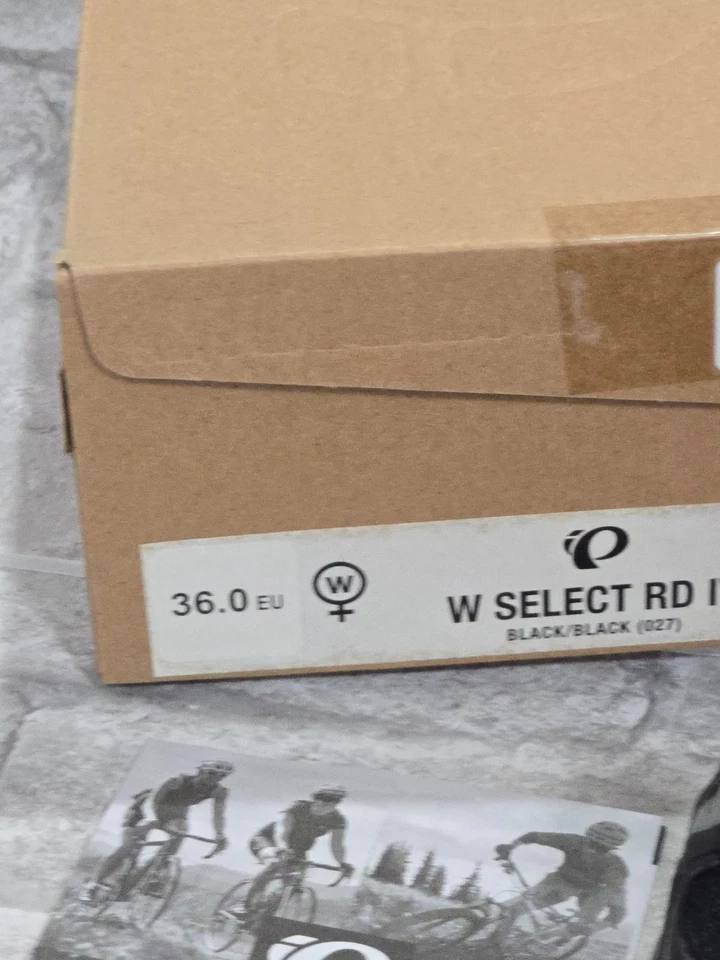 Pearl Izumi Select Road IV para mujer talla 36, EE. UU. 5 negro/negro Foto 3 de 4