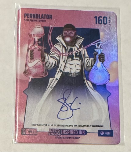 2026 Bo jackson Battle Arena Perkolator Auto Gum Sam Perkins