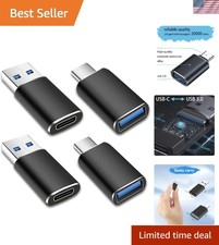   Apple MFi Certified  Lightning to USB-C Adapter, 4Pack Type-C, 2x USB C to US...