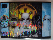 2024 Topps Star Wars Galaxy Chrome Disciples of the Empire 95 Aqua Refractor/199