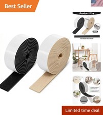 2 Packs Felt Strips with Adhesive Backing Felt Tape Roll Non Slip Self Adhesive