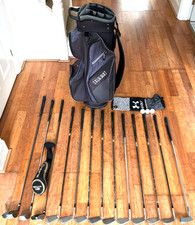 Mens COBRA Blade II Full Golf Clubs 13 Irons Woods Set Right Handed + 14 Way Bag