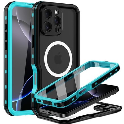 Waterproof Case for iPhone 16 Pro Max 16 Plus MagSafe Shockproof Full Body Cover