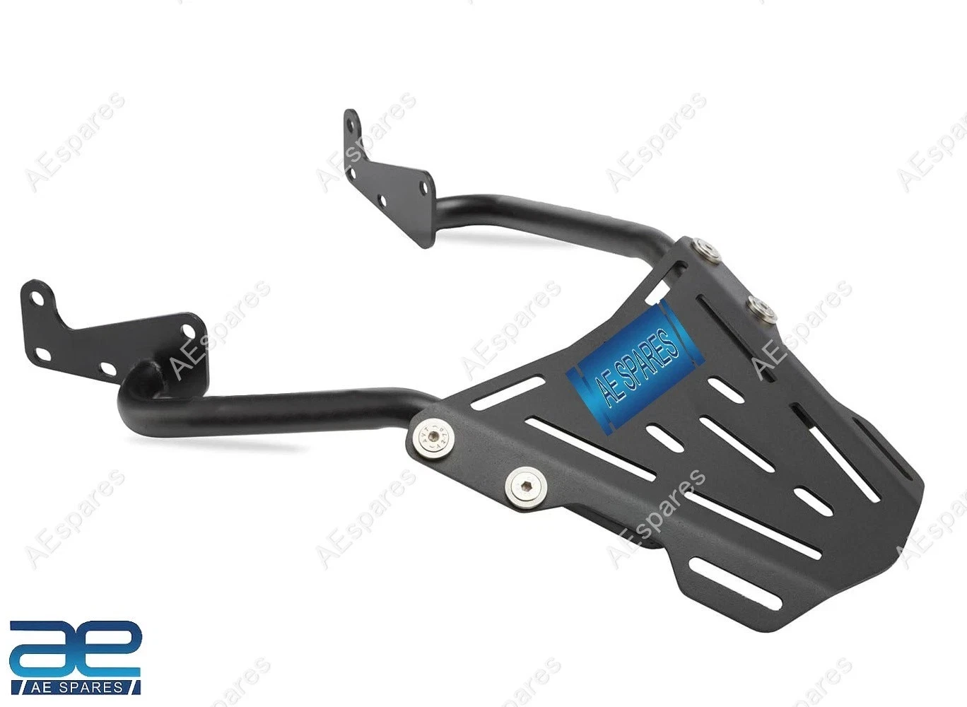 Rear Luggage Carrier Black Compatible With Triumph Speed 400 Scrambler 400 X