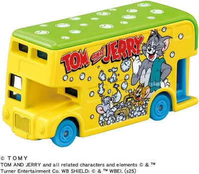 Takara Tomy - 【Eri】マテル　カーズ　ルイス&トミカカーズ　ミゲル＆リップ Takara Tomy Dream Tomica SP Tom and Jerry Wrapping Bus