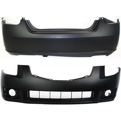 62022ZK30B, 85022ZK30B New Set of 2 Bumper Covers Fascias Front & Rear Pair