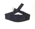 Pre-Tied Black Cravat - Neck Tie for Gentlemen