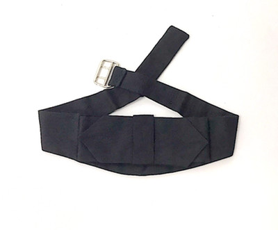 Pre-Tied Black Cravat - Neck Tie for Gentlemen