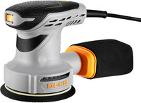 Dekopro 300W Exzenterschleifer 125Mm - Schleifmaschine Mit Absaugung, 6 Geschwin
