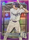 Taitn Gray 2025 Bowman Draft Chrome 1st Purple Refractor /250 Rookie Rays 🔥