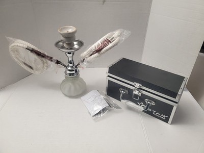G-Star Hookah 11'' Premium 2 Hose Set - Mini Pumpkin Hookah w Travel Case
