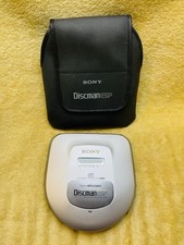 Vintage Sony Discman ESP Digital Mega Bass D-465 With Case Working  Clean 