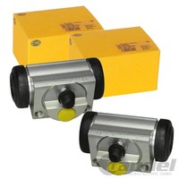2X Hella Radbremszylinder Hinten Passend FüR Nissan Micra Note Opel Adam Astra C