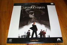 THE UNTOUCHABLES 2-Laserdisc LD SET WIDESCREE...