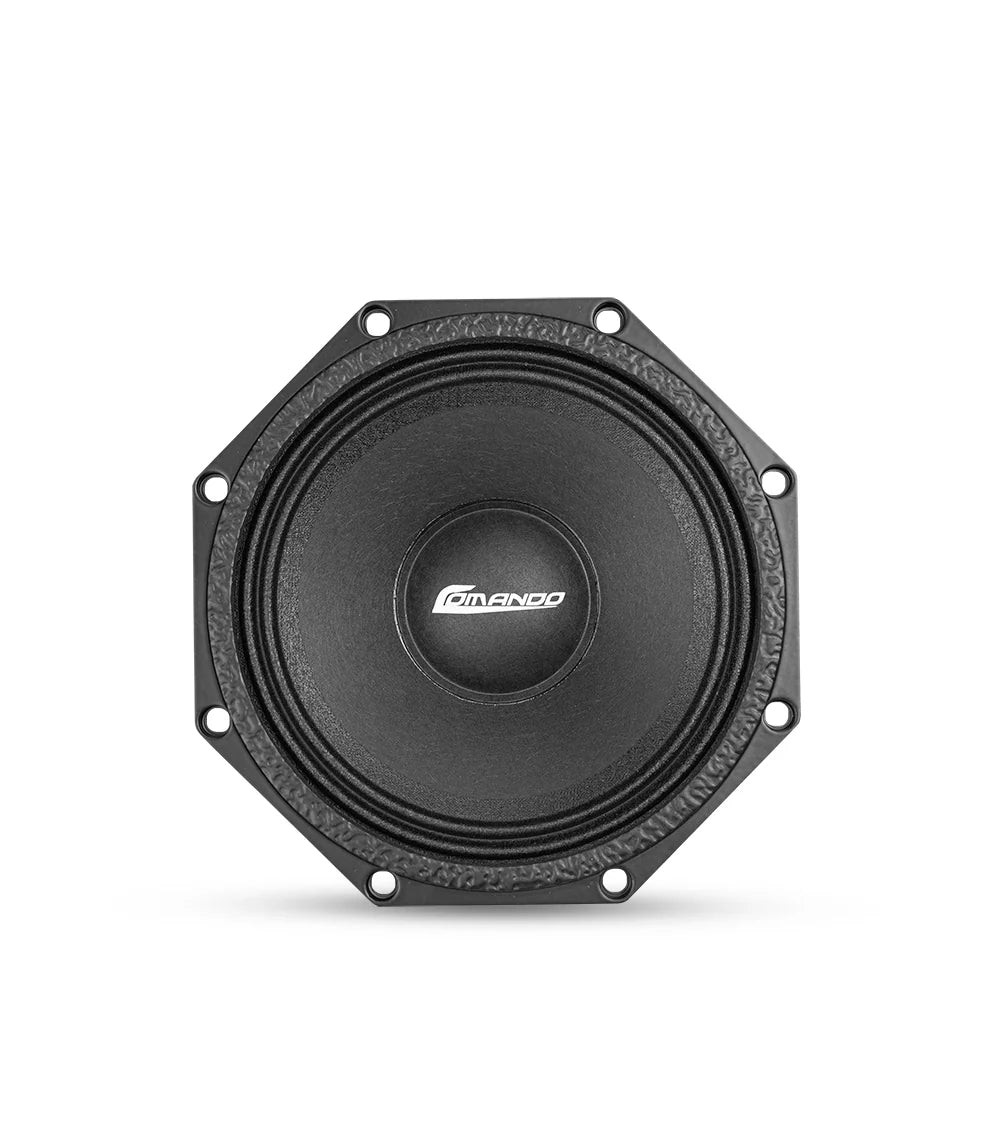 Comando CX6PE21 6.5" 1000W MAX 8&Omega; High-Power Midrange Car Speakers