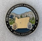 Drug Enforcement Administration Seattle Division Bend Oregon DEA Police Coin — photo 6