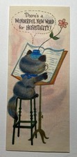 Vintage Hallmark Card Thank You Slim Jim Hosp...