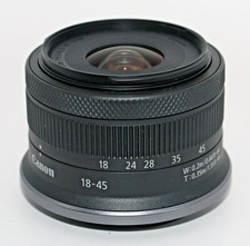 Canon RF-S 18-45mm f/4.5-6.3 IS STM Lens for EOS RF Mount Cameras