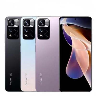Used xiaomi note 11 Pro 5G 128GB ROM 8GB RAM Unlocked Blue No BOX