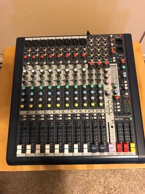 Soundcraft MFX 8 i Analog Mixer w/Lexicon Effects - Sounds Great - Rear Power