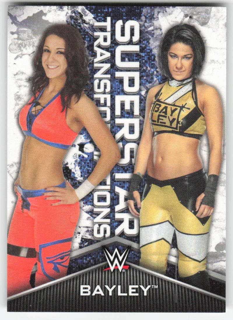2020 Topps WWE Women's Division Superstar Transformations Bayley #ST-3
