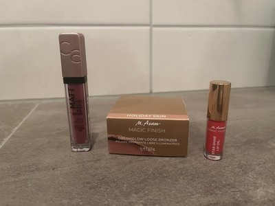  M.Asam Loose Bronzer, Lippenöl, Liquid Lipstick Catrice, Set, MakeUp,Geschenk 