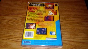 Fahrenheit (Sega CD 32X) CIB Complete With Original Case, Manual & Reg Card!