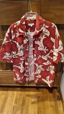 Tropical Shirt Pierre Cardin XL New 100% Cotton 