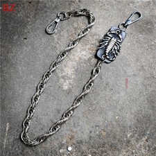 Catena spessa Scorpione pantaloni metallo catena uomo donna jeans catena hip-hop catena vita