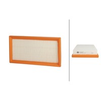 Luftfilter-Einsatz 300 X 154 Mm Hella Iam-Expertise Passend FüR U.A. Vw Golf
