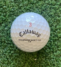 48 TRULY MINT 5A Callaway Chrome Soft X LS TRIPLE TRACK - 2022- FREE SHIPPING!