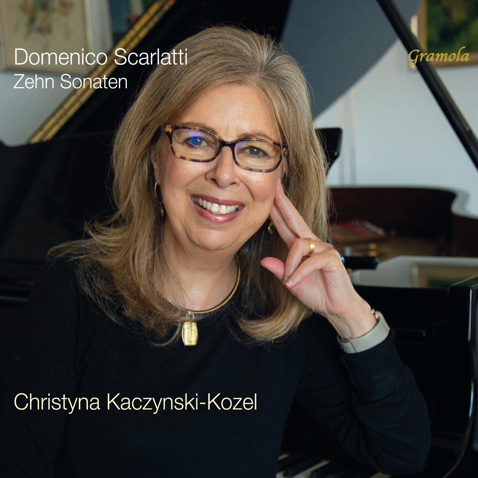 99337 Christyna Kaczynski-Kozel Domenico Scarlatti: Dieci Sonate CD 99337 NUOVO