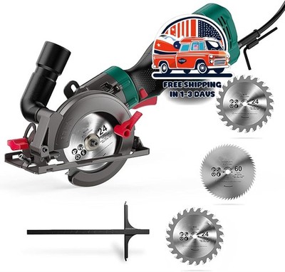 Sierra de mano compacta, profundidad de corte máxima de 4,7 cm (1-7/8'') 3500 RPM