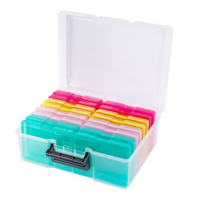 Photo Case 5? X 7? Photo Box Storage and Craft Keeper - 18 Inner Photo Keeper