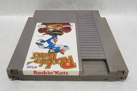 ROCKIN' KATS - Nintendo NES - Juego, Manual y Funda - Probado - Raro Juego Atlus